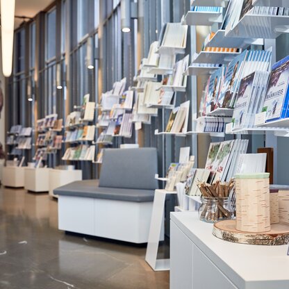 Der Shop des Südtiroler Archäologiemuseums | © © Südtiroler Archäologiemuseum/Andreas Tauber