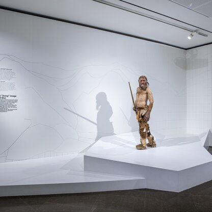 Rekonstruktion des Mannes aus dem Eis | © © Südtiroler Archäologiemuseum/Ochsenreiter